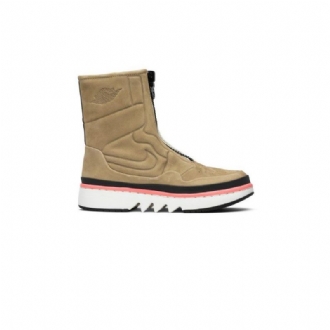 Air Jordan 1 Retro Jester Xx Bézs Zöld Rózsaszín Fekete Női Cipő