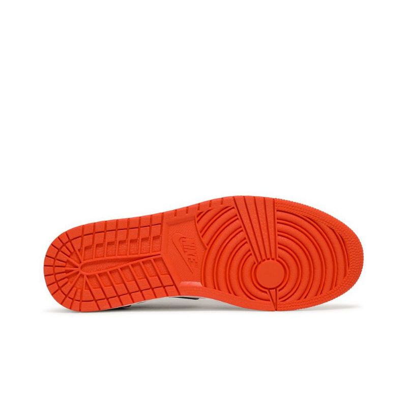 Air Jordan 1 Retro Low Og Narancs Fehér Fekete Férfi Cipők