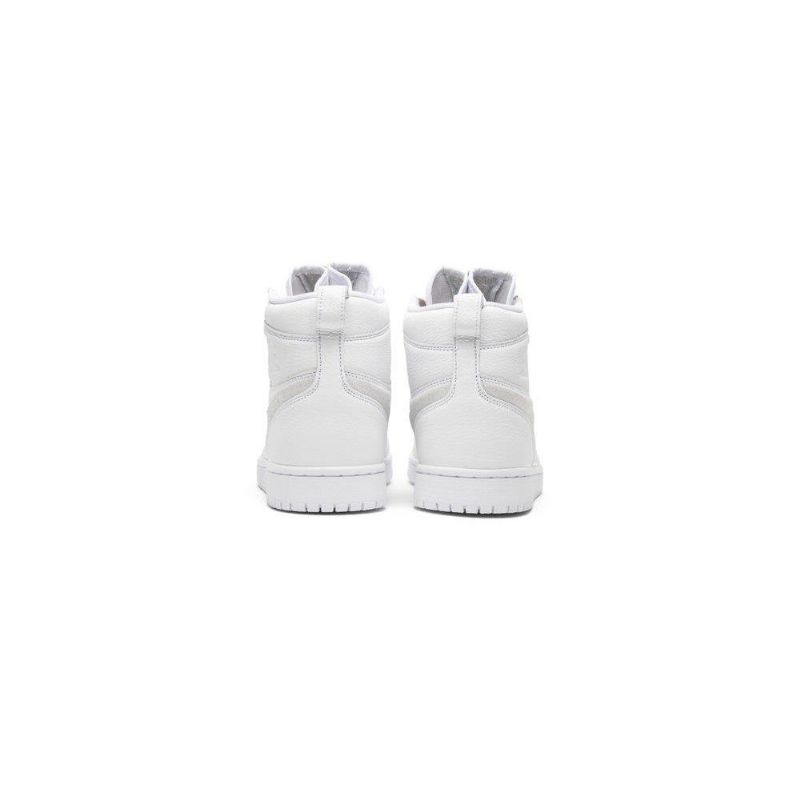 Air Jordan 1 Retro Magas Cipzáras Fehér Piros Női Cipő