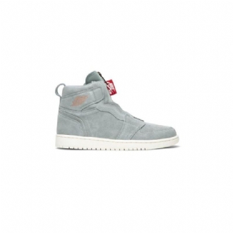 Air Jordan 1 Retro Magas Cipzáras Zöld Piros Női Cipő