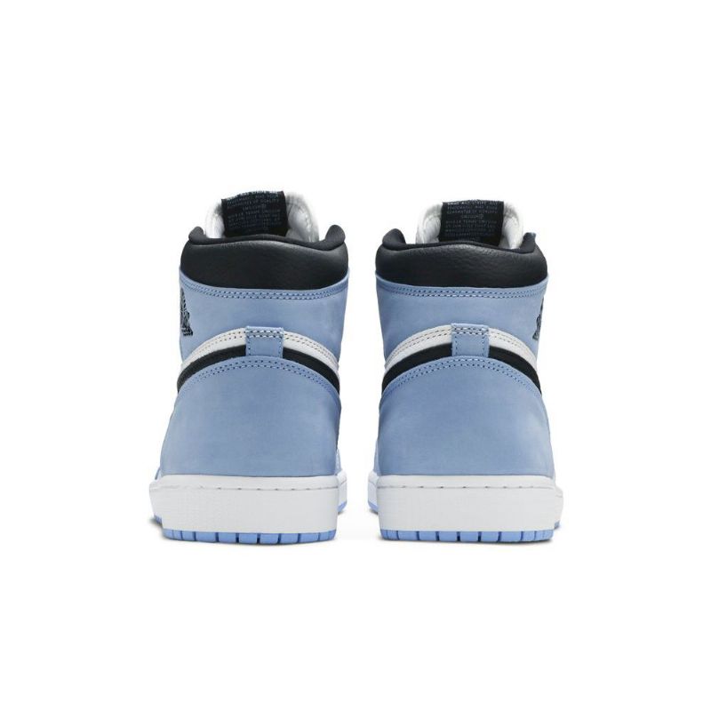 Air Jordan 1 Retro Magas És Fehér Kék Fekete Férfi Cipő