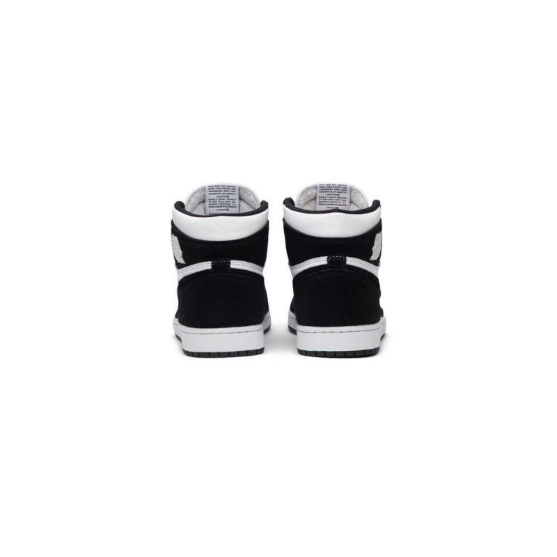 Air Jordan 1 Retro Magas És Fekete Fehér Női Cipő