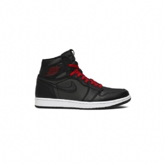 Air Jordan 1 Retro Magas És Fekete Piros Férfi Cipő