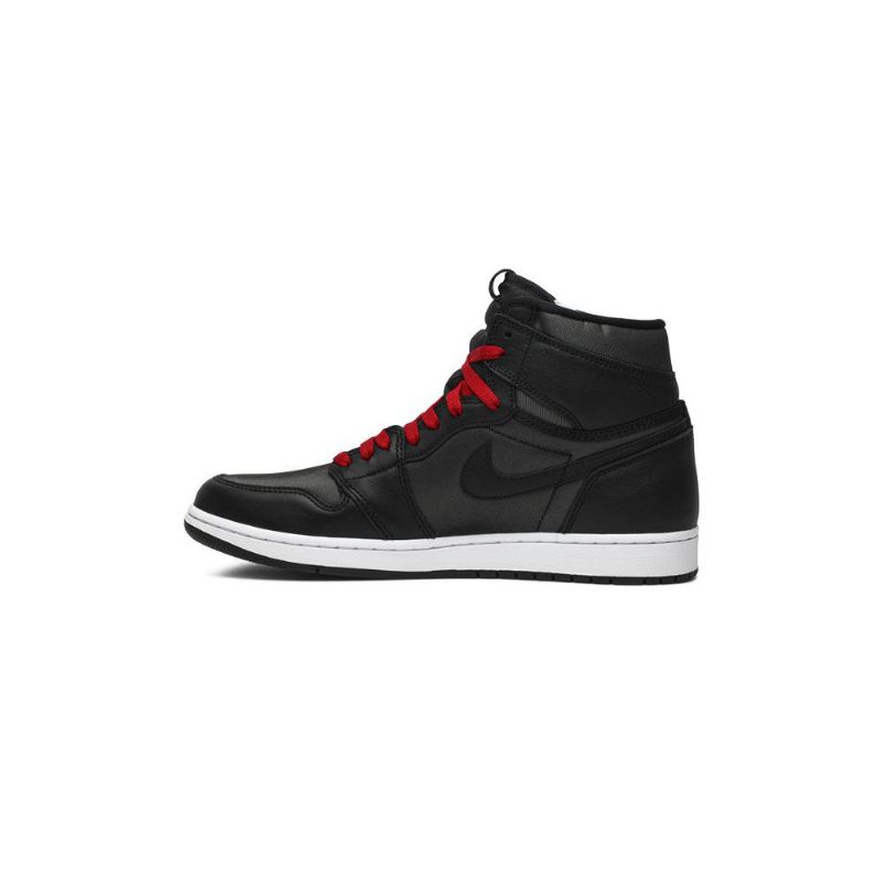 Air Jordan 1 Retro Magas És Fekete Piros Férfi Cipő