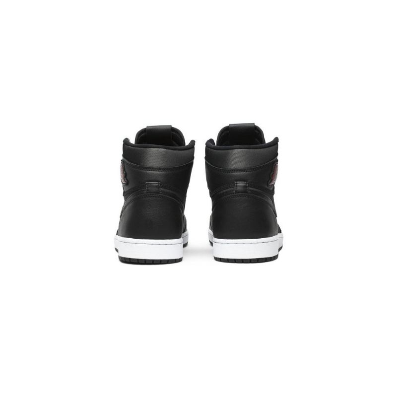 Air Jordan 1 Retro Magas És Fekete Piros Férfi Cipő