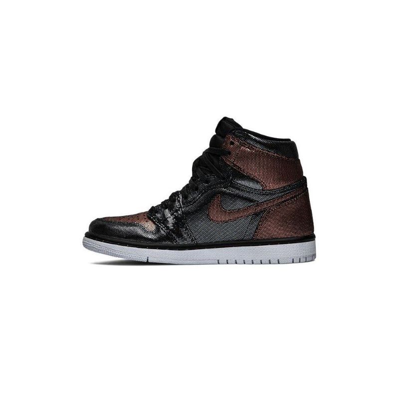 Air Jordan 1 Retro Magas És Fekete Rózsa Arany Színű Női Cipő