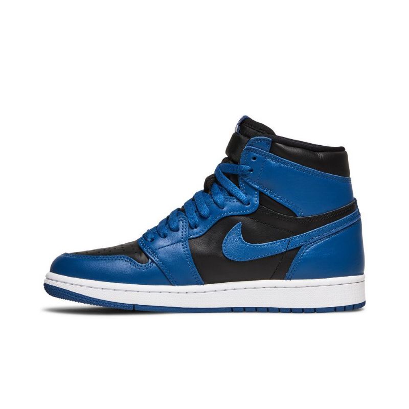 Air Jordan 1 Retro Magas És Kék Fekete Férfi Cipő