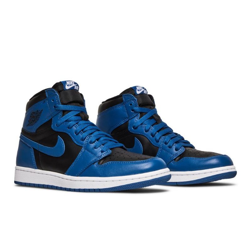 Air Jordan 1 Retro Magas És Kék Fekete Férfi Cipő