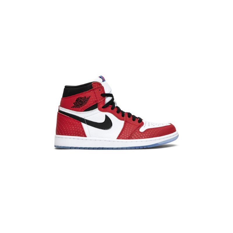 Air Jordan 1 Retro Magas És Piros Fehér Fekete Kék Férfi Cipő