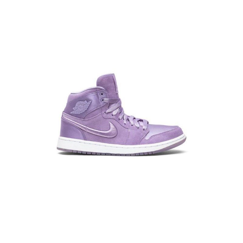 Air Jordan 1 Retro Magas Lila Fehér Női Cipő