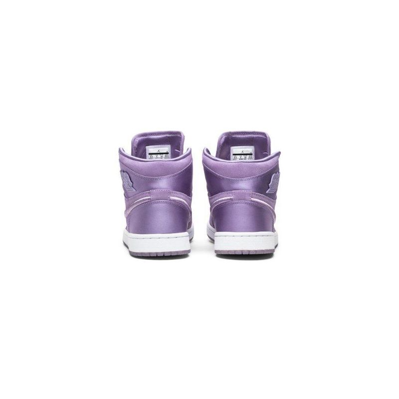 Air Jordan 1 Retro Magas Lila Fehér Női Cipő