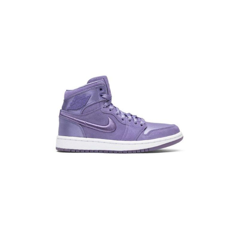 Air Jordan 1 Retro Magas Lila Fehér Női Cipő