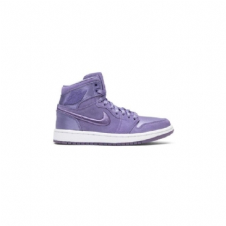 Air Jordan 1 Retro Magas Lila Fehér Női Cipő