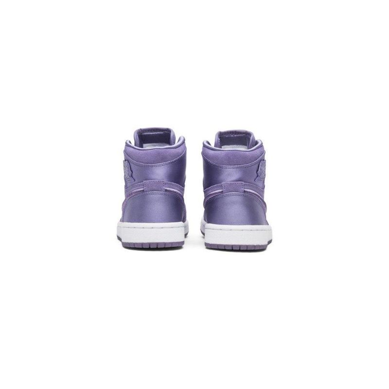 Air Jordan 1 Retro Magas Lila Fehér Női Cipő