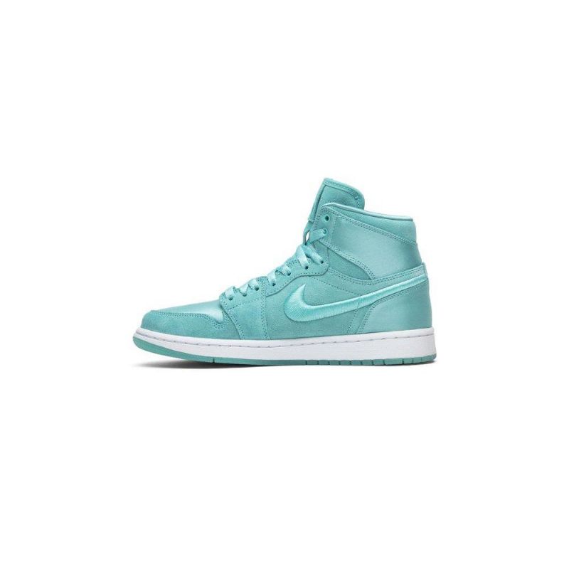 Air Jordan 1 Retro Magas Türkiz Fehér Női Cipő