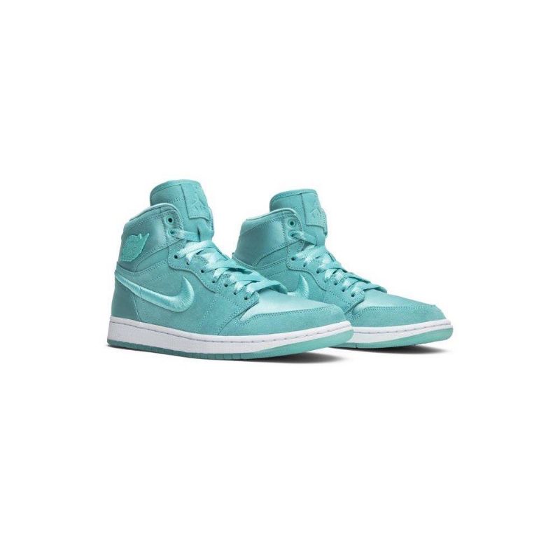 Air Jordan 1 Retro Magas Türkiz Fehér Női Cipő