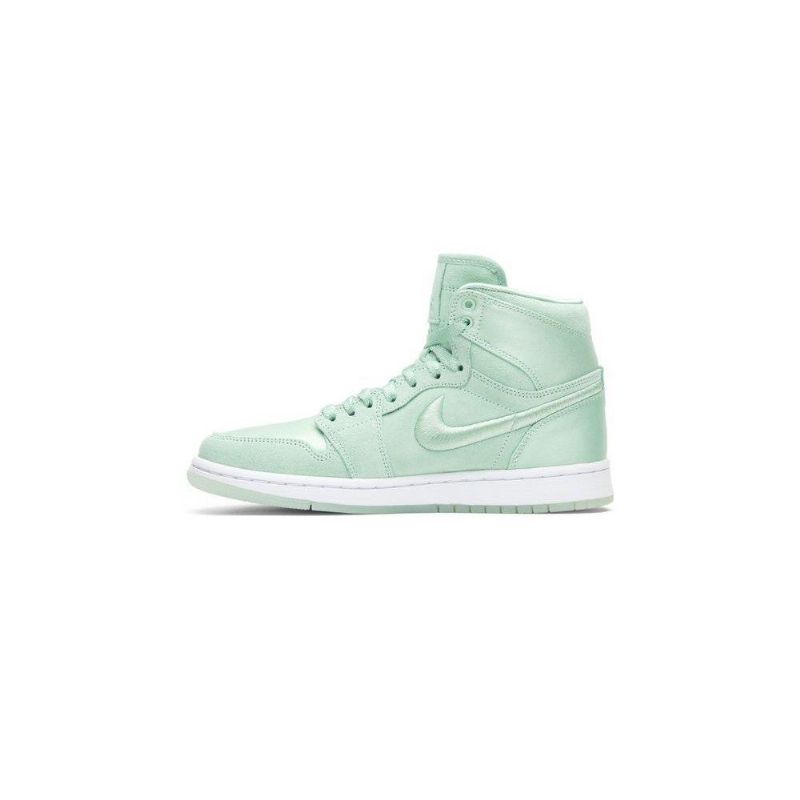 Air Jordan 1 Retro Magas Zöld Fehér Női Cipő
