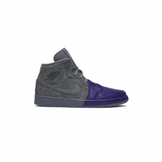 Air Jordan 1 Sheila Rashid Mid Lila Szürke Női Cipő