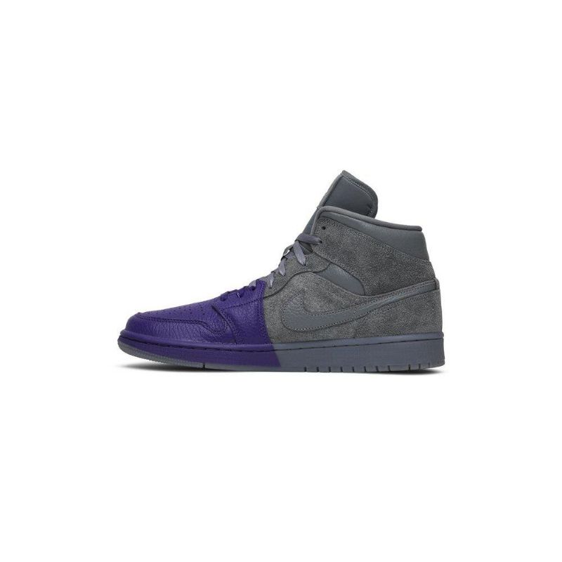 Air Jordan 1 Sheila Rashid Mid Lila Szürke Női Cipő