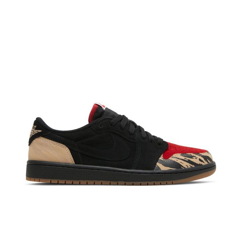 Air Jordan 1 Solefly Low Retro Og Sp Fekete Barna Piros Férfi Cipők