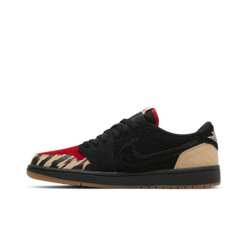 Air Jordan 1 Solefly Low Retro Og Sp Fekete Barna Piros Férfi Cipők
