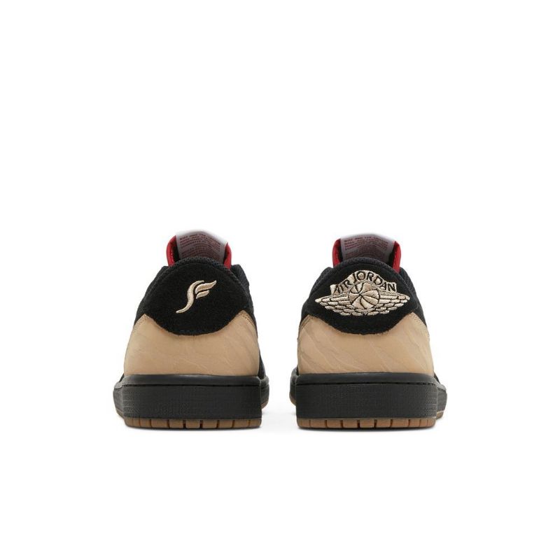Air Jordan 1 Solefly Low Retro Og Sp Fekete Barna Piros Férfi Cipők