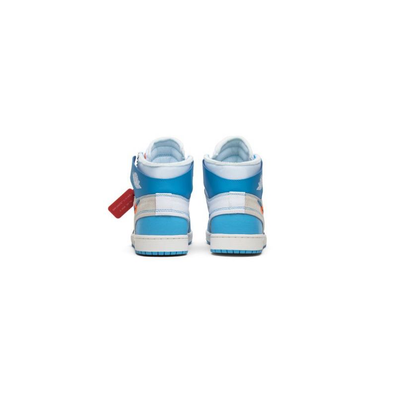 Air Jordan 1 Törtfehér Retro Magas És Fehér Kék Férfi Cipő