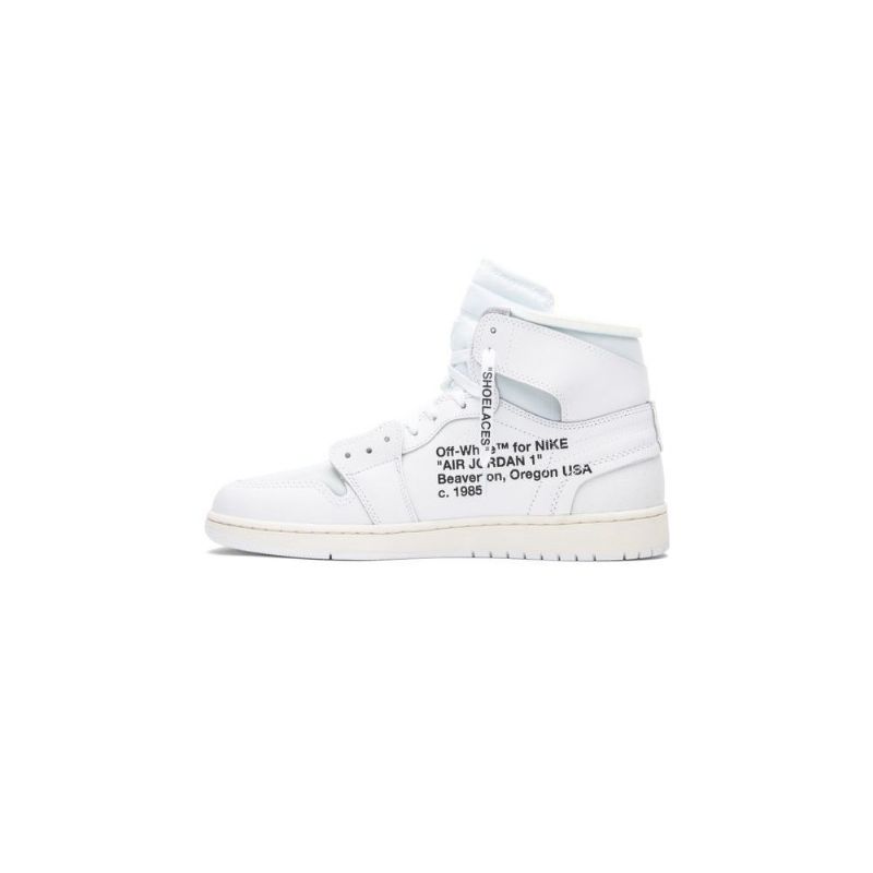 Air Jordan 1 Törtfehér Retro Magas-fehér Férficipő