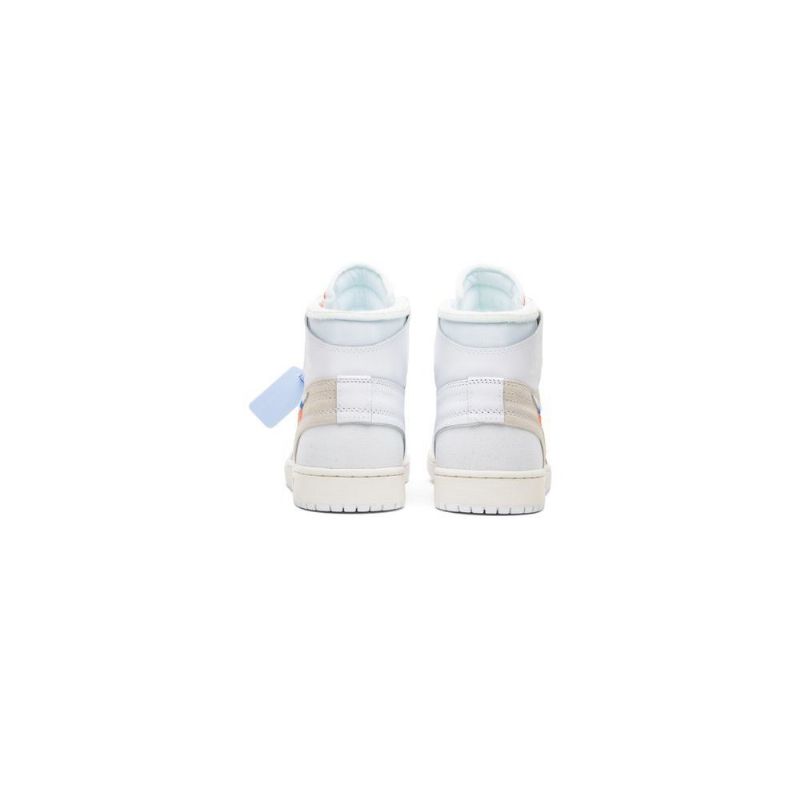 Air Jordan 1 Törtfehér Retro Magas-fehér Férficipő