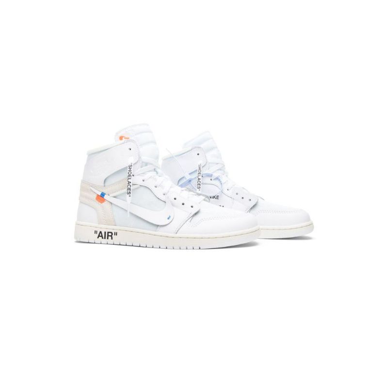 Air Jordan 1 Törtfehér Retro Magas-fehér Férficipő