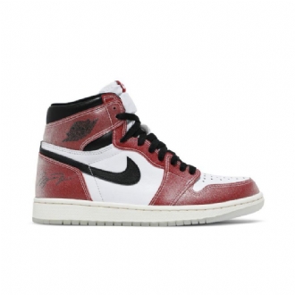 Air Jordan 1 Trophy Room Retro High Og Sp Fehér Piros Fekete Férfi Cipők