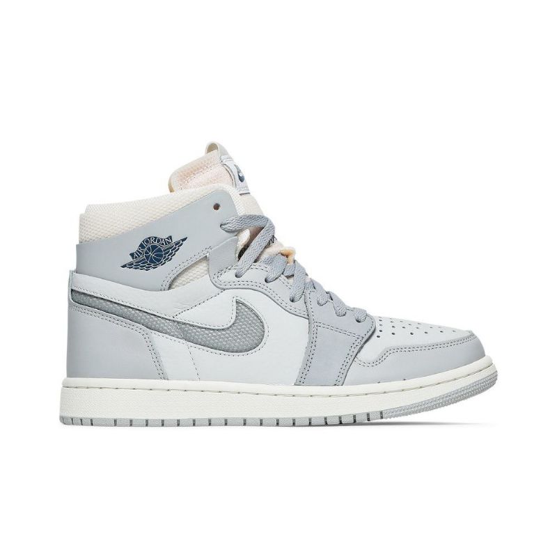 Air Jordan 1 Zoom Comfort Fehér Szürke Férfi Cipő