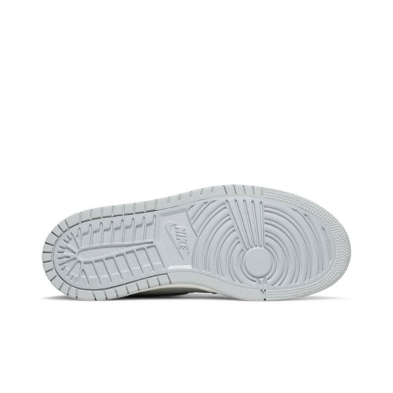 Air Jordan 1 Zoom Comfort Fehér Szürke Férfi Cipő