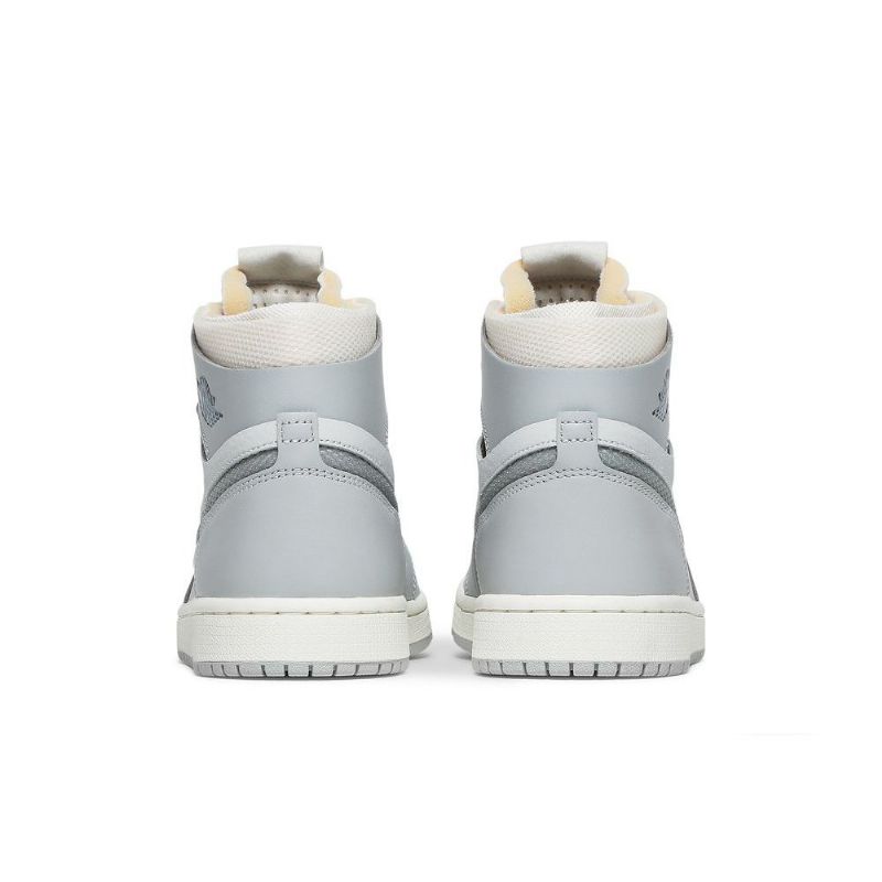 Air Jordan 1 Zoom Comfort Fehér Szürke Férfi Cipő