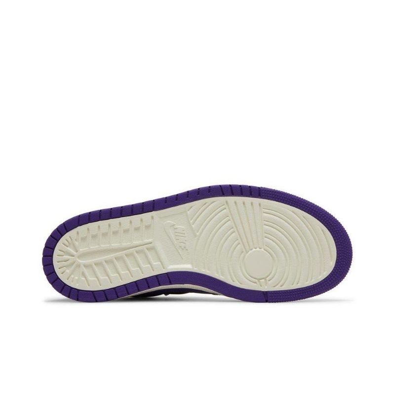 Air Jordan 1 Zoom Comfort Lila Fekete-fehér Női Cipő