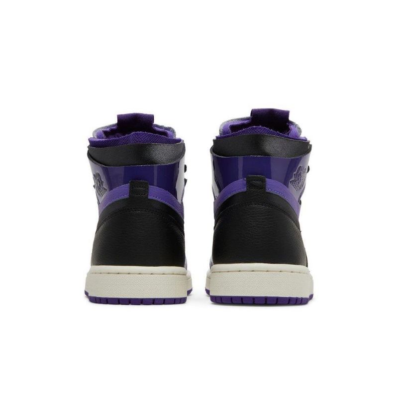 Air Jordan 1 Zoom Comfort Lila Fekete-fehér Női Cipő