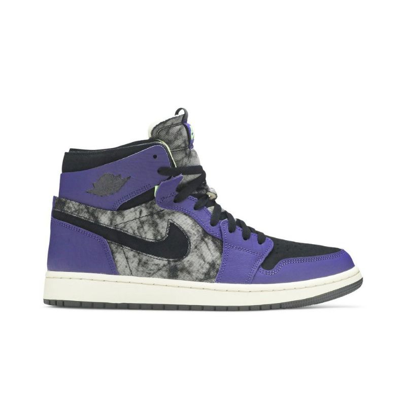 Air Jordan 1 Zoom Comfort Lila Szürke Fekete Férfi Cipő