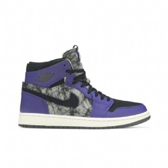 Air Jordan 1 Zoom Comfort Lila Szürke Fekete Férfi Cipő