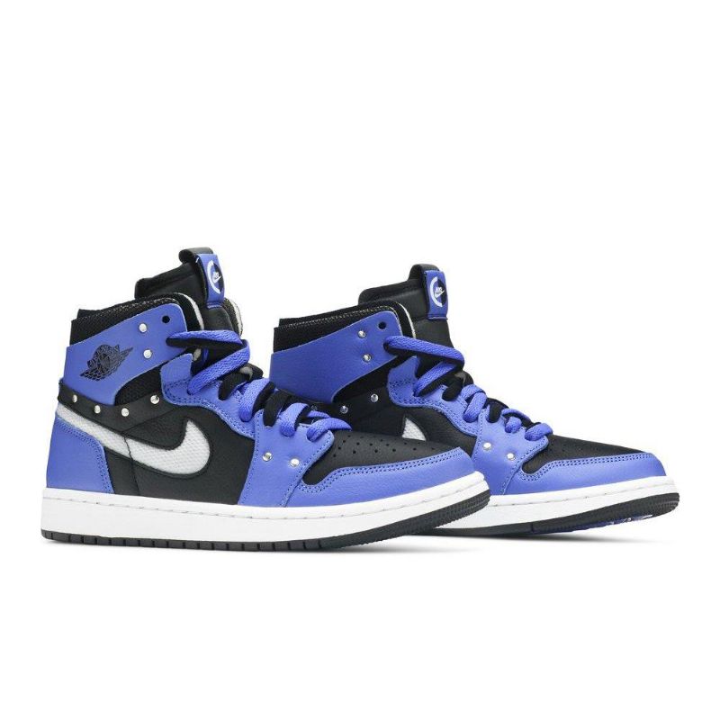 Air Jordan 1 Zoom Comfort Se Kék Fekete Fehér Női Cipő