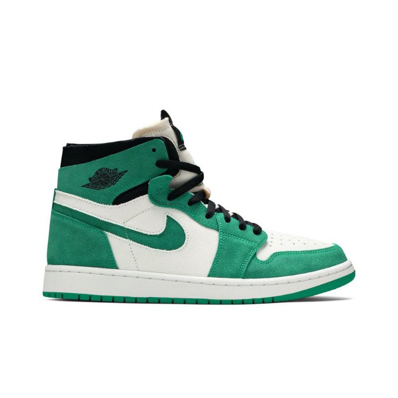Air Jordan 1 Zoom Comfort Zöld Fehér Fekete Férfi Cipő