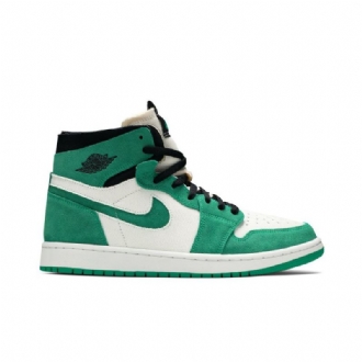 Air Jordan 1 Zoom Comfort Zöld Fehér Fekete Férfi Cipő