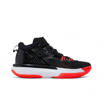 Air Jordan Zion 1 Fekete Fehér Piros Férfi Cipő