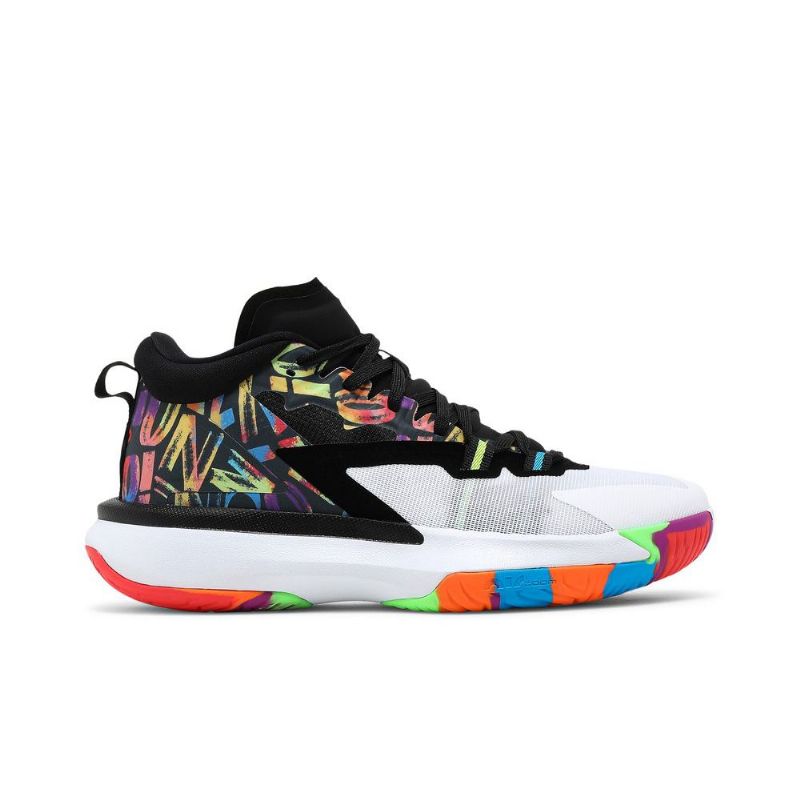 Air Jordan Zion 1 Fekete-fehér Többszínű Férfi Cipő