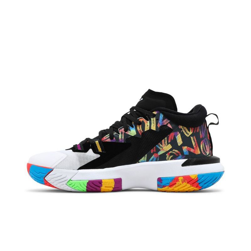 Air Jordan Zion 1 Fekete-fehér Többszínű Férfi Cipő