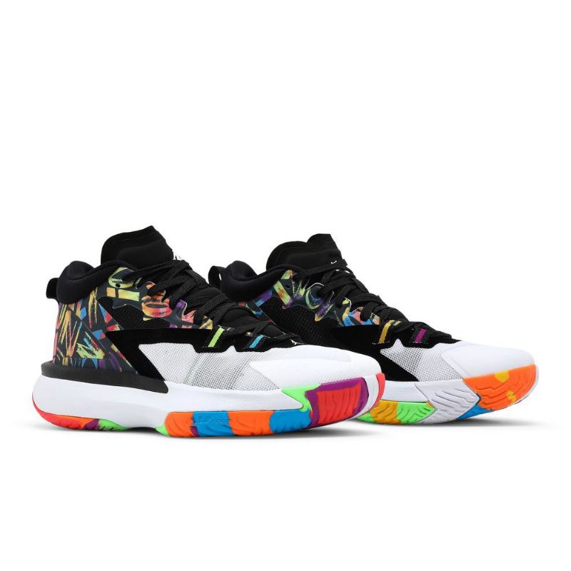 Air Jordan Zion 1 Fekete-fehér Többszínű Férfi Cipő