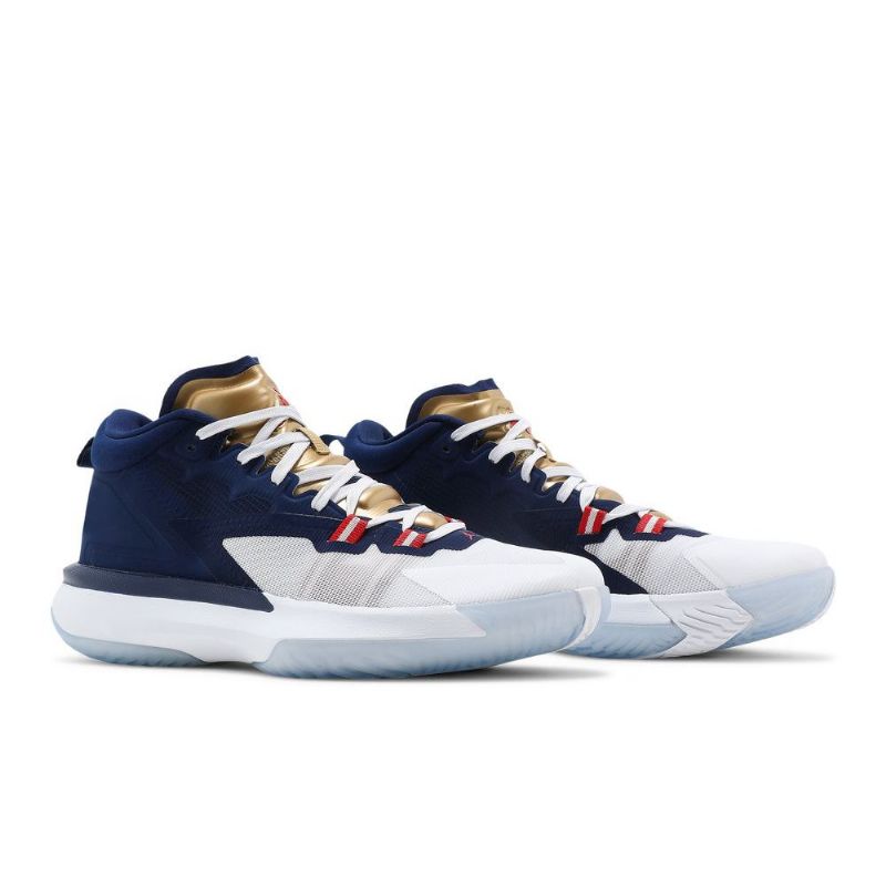 Air Jordan Zion 1 Kék Fehérarany Férfi Cipő