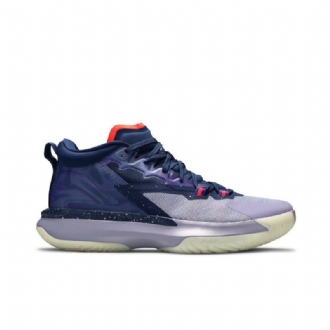 Air Jordan Zion 1 Kék Lila Piros Szürke Férfi Cipők