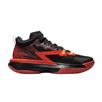 Air Jordan Zion 1 Naruto Sp Fekete Piros Férfi Cipő