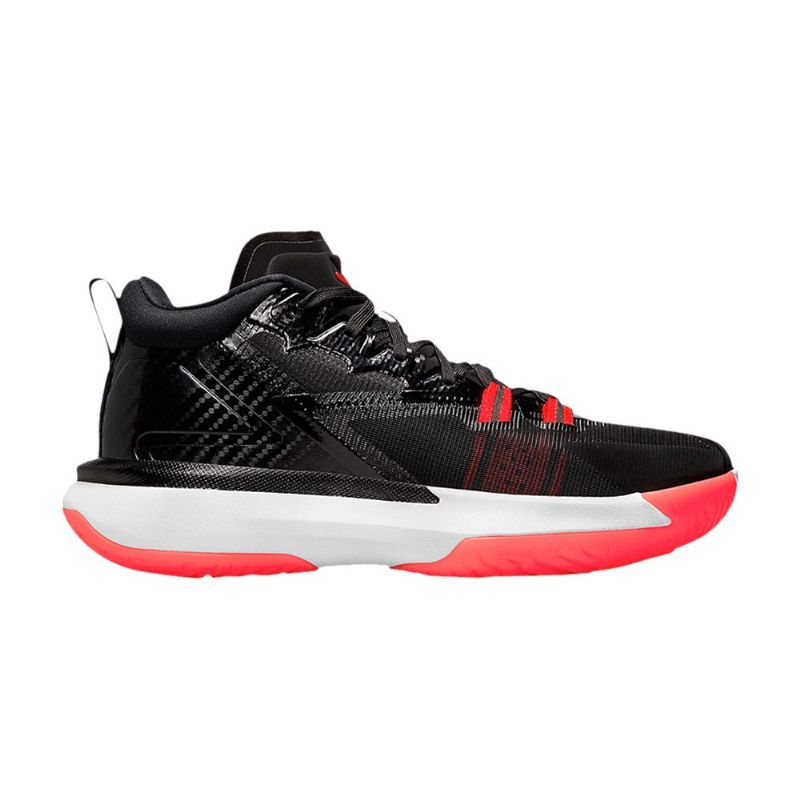 Air Jordan Zion 1 Pf Fekete Fehér Piros Férfi Cipő