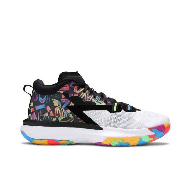 Air Jordan Zion 1 Pf Fekete-fehér Többszínű Férfi Cipő